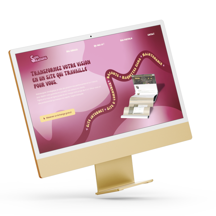 Mockup n°5 (Sana Solutions)